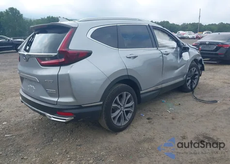 2021 Honda Cr-V Hybrid Touring из США, поврежденный, VIN 7FART6H9XME031823